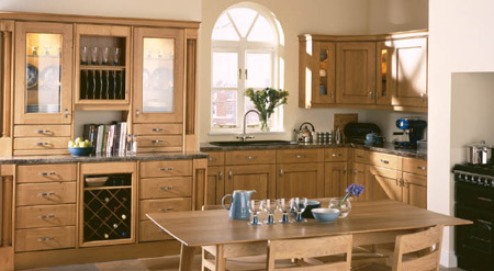 Magnet PURELY RUSTIC OAK kitchen example